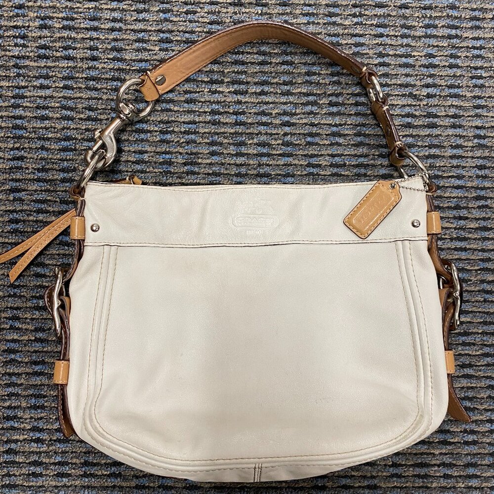 Vintage Coach Women's Zoe Leather Hobo Shoulder Bag